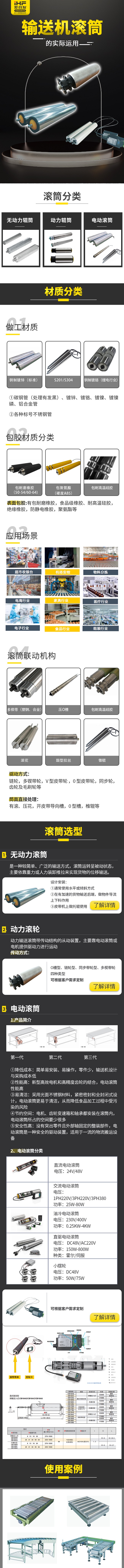 「產(chǎn)品知識」輸送機(jī)滾筒的實際運用，你知道嗎?